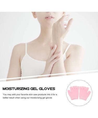  Didiseaon Didiseaon 1 Pair Cotton Gel Hand Moisturizers for Dry Hands Fingerless Gel Hand Moisturizers Men's Knit Sleep Spa - Buy Online on GoSupps.com