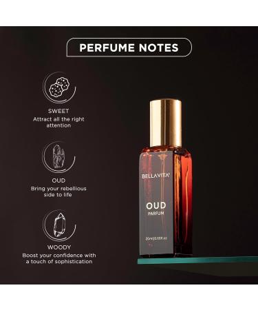 Luxury OUD PARFUM Intense Unisex Perfume for Men & Women with Carnation Vanilla Cedarwood|Woody Oriental Long Lasting Fragrance Scent 20Ml - Buy Online on GoSupps.com