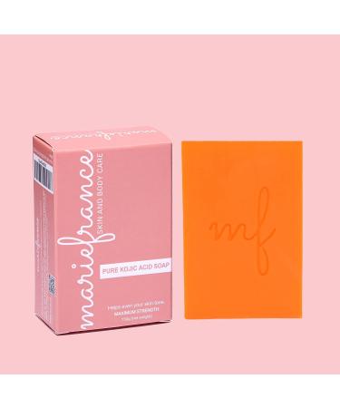 Maximum Strength Kojic Acid Skin Brightening Soap for Hyperpigmentation & Dark Spots - 5.3 oz - Buy Online on GoSupps.com