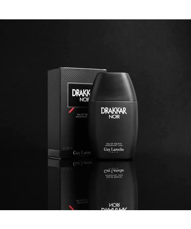 Drakkar Noir by Guy Laroche - Vintage Designer Fragrance for Men - Fresh & Classic Evening Scent - Long Lasting Amber Fougere Aroma - 6.7 Oz EDT Spray - Buy Online on GoSupps.com