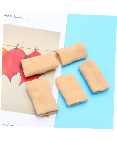 FRCOLOR 5pcs Basketball Finger Support - Thumb Protector Band Set Cushions & Splint for Sports - Beige Size 1 - International Shipping Available - Buy Online on GoSupps.com