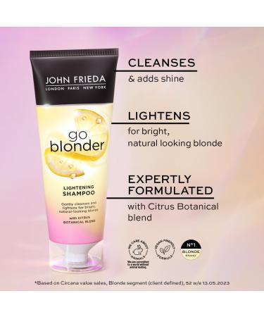 Go Blonder Lightening Shampoo for Blonde Hair 250ml - Pack of 1 - Buy Online on GoSupps.com