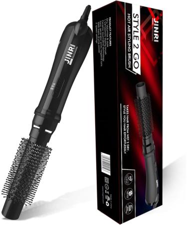 3-in-1 Hair Dryer Brush & Volumizer - Hot Air Brush for Straightening & Curling | Negative Ion Ceramic Lightweight Styler for Wet & Dry Hair - Buy Online on GoSupps.com
