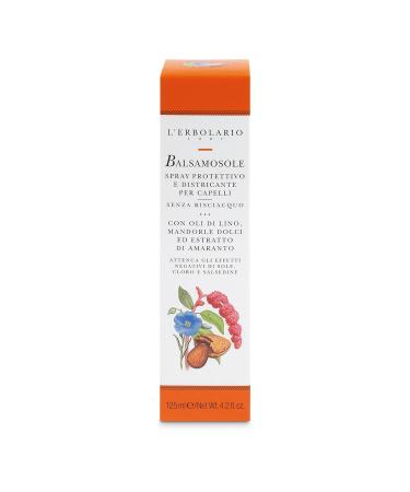 LErbolario BalsamoSole Hair Spray 4.2 oz - Protective and Detangling Hairspray - With Almond Oil Extracts - Leave-In Hairspray - Cruelty-Free - Buy Online on GoSupps.com