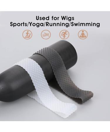 Sibba 4-Piece Silicone Wig Handle Headband - Adjustable Waterproof & Secure Wig Band for Women - Buy Online on GoSupps.com