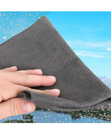 ecaqlin 15Piece Glass Wiping Rags Thickened Cleaning Cloth Reusable Efficient Clean Wipes Towel for Mirror Window Glass - Buy Online on GoSupps.com
