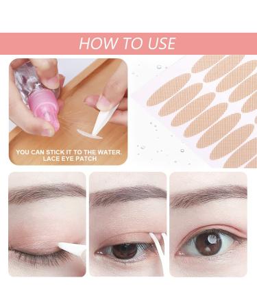 1008 Invisible Double Loophole Slide Stripes - Waterproof Eyelid Lifting Tape for Instant Eye Lift | Eyelid Adhesive Sticker - Buy Online on GoSupps.com