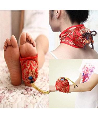 ZHONGJIUYUAN Portable Copper Moxa Box - Acupuncture & Moxibustion Therapy Burner with Holder Bag | International Shipping - Buy Online on GoSupps.com