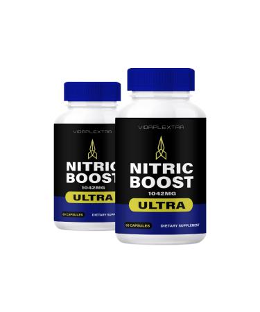 Nitric Boost Capsules - Nitric Boost Male Capsules (2 Pack 120 Capsules)