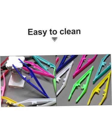 Magiclulu 24-Piece One-Way Tweezing Makeup Accessories Set for Men - Manicure Tweezers Eyelash & Nail Clips in Assorted Colors - Perfect for Cosmetics & Grooming - Buy Online on GoSupps.com