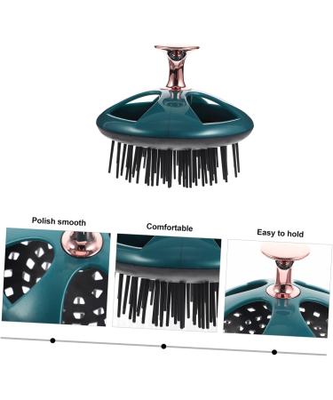 BUIFULSIC Shampoo Brush - Wear-Resistant Scale Peeling Tool for Daily Scalp Care | 9x8cm Green | International Shipping Available - Buy Online on GoSupps.com