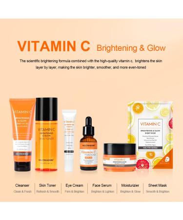 Neutriherbs Vitamin C Face Cream - Day & Night Moisturizer for Soft Smooth Skin | 1.7oz #1 Vitamin C Cream - Buy Online on GoSupps.com