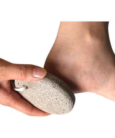 Pumice Stone and Stainless Steel Foot File Set for Smooth, Soft Feet - Rust-Resistant Scrubber and Callus Remover - Perfect for Pedicures and Spa Treatment - Buy Online on GoSupps.com