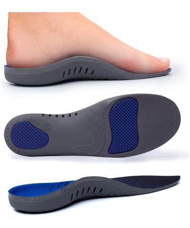 SPIEZ Orthotic Arch Support Insoles & Lightweight Indestructible Work Sneakers for Women - Plantar Fasciitis Pain Relief - Buy Online on GoSupps.com