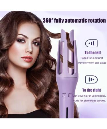 Automatic Hair Curler | Anti-Scald & Tangle-Free Rotating Curling Wand | Fast-Heating Self Curler for Gorgeous Lasting Curls - Buy Online on GoSupps.com