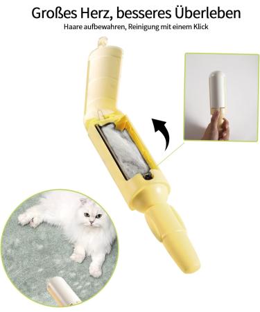 YQDMSD Reusable Lint Roller for Animal Hair - Best Pet Hair Remover for Sofa Bed Carpet & Scratching Post - Buy Online on GoSupps.com