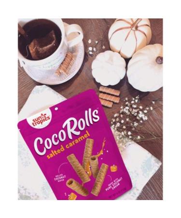 Sun Tropics CocoRolls Salted Caramel - Delicious Coconut Snack Treat | Buy Now! - Buy Online on GoSupps.com