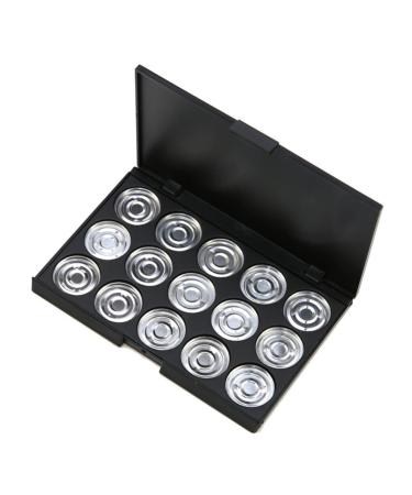 Balacoo 15 Cosmetic Cases for Traveling Empty Eyeshadow Case Empty Cosmetic Lip Gloss Concealer Make up Kit