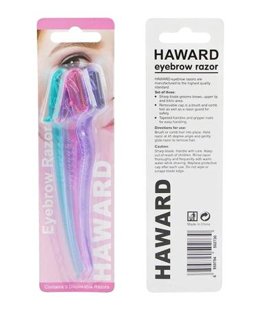 AOLDHYY Eyebrow Razor & Facial Hair Remover - Stylish Garden Sculpture D cor in Pink Purple Blue | International Shipping Available - Buy Online on GoSupps.com