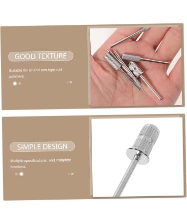 minkissy 3 Sets Nail Polisher Nail Drill Bit Nail Replacement Bits Manicure Drill Bits Nail Polishing Head Nail Manicure Tools Drill Set Stainless Steel. Silicone. Quartz. Ceramics Pedicure - Buy Online on GoSupps.com