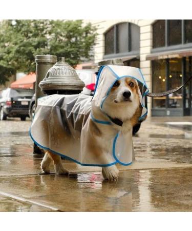 Buy Blue Dog Rain Jacket | Waterproof Raincoat for Small & Large Dogs - Durable & Stylish - Buy Online on GoSupps.com