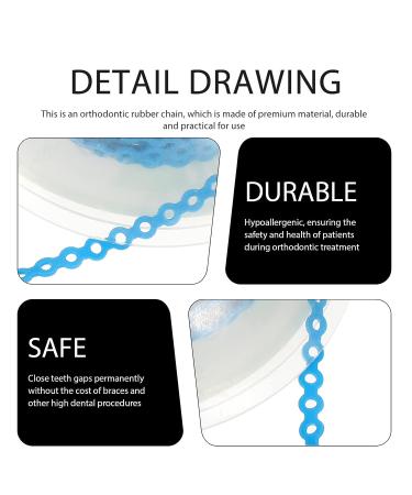 Orthodontic Braces Rubber Bands - Power Chains, Elastic Chains, Flex Colored Bands - Buy Online on GoSupps.com