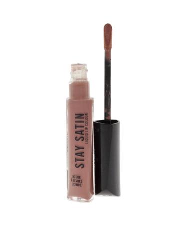 Rimmel London Stay Satin Liquid Lip Color in Shoulder Pads - 0.21 oz | Long-Lasting Lipstick for Women - Buy Online on GoSupps.com