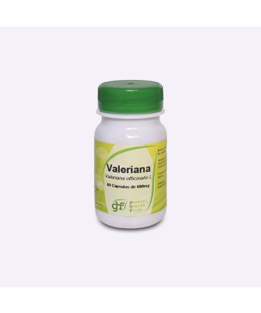 Valerian 600 mg 60 capsules GHF