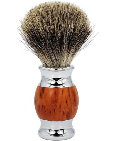 Penggenga 3-in-1 Shaving Kit for Men - Razor Set with Brush & Stand - Perfect Gift for Grooming (Brown) - Buy Online on GoSupps.com