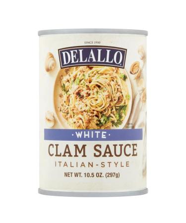 DeLallo White Clam Sauce, Italian-Style, 10.5oz Can, 12-Pack 10.5 Ounce (Pack of 12)