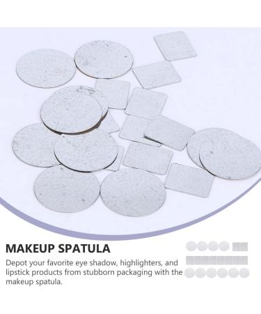 SOESFOUFU Makeup Eyeshadow 40pcs DIY sub-package plate iron sheet square tool eyeshadow making tool Makeup Pan the iron make up - Buy Online on GoSupps.com