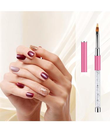 Nail Ombre Brush Set - Rhinestone Handle Gradient Nail Art Brushes for Gel Nails & Manicure Design - Buy Online on GoSupps.com