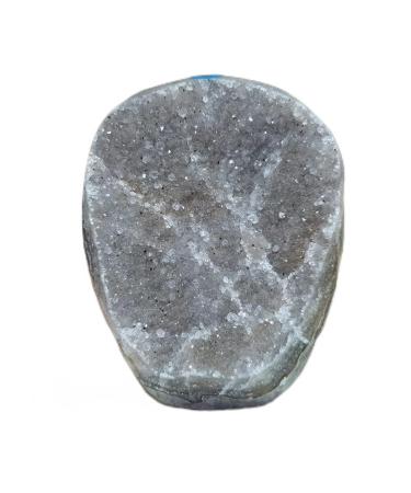 GGZWQPSZZ Natural Crystal Rough Natural Amethyst geode Cluster Dark Purple Amethyst Large Crystal Stone Quartz Decor 300-350g