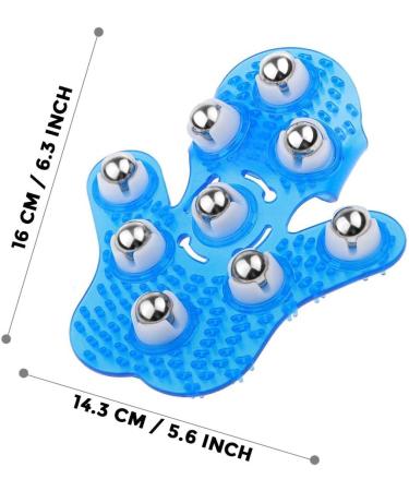 Milageto 3x Gloves Massager - 9x 360 Rotating Roller Balls for Ultimate Body Stress Relief | Shop Internationally - Buy Online on GoSupps.com