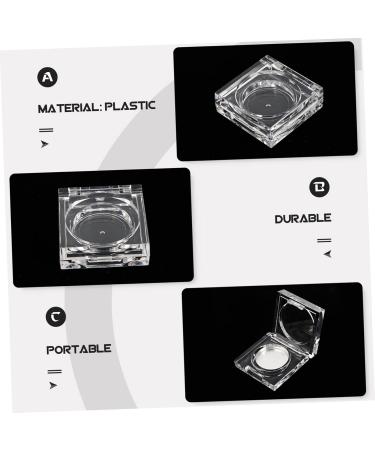 Angoily Makeup Eyeshadow 6pcs Eye Shadow Box Eyeshadow Blush for Cheeks Cosmetics Mini Eye Shadow Case Travel Portable Hongzi 4.20X4.20X1.50CM As Shown - Buy Online on GoSupps.com