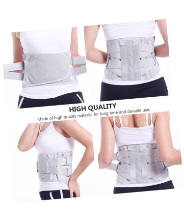 FRCOLOR Breathable Waist Supporter & Lumbar Support Brace - Ideal for Gym & Lower Back Relief for Men & Women - Buy Online on GoSupps.com