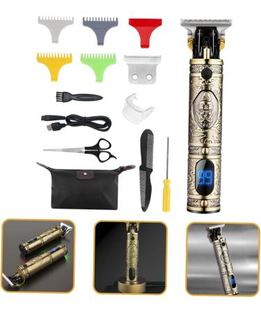minkissy 1 Set Trimmer for Men Professional Mens Trimmers Professional Hair Trimmer Cordless Clippers for Men Cordless Trimmers Cordless Hair Trimmer Nose Stainless Steel Electric T9 Beard - Buy Online on GoSupps.com