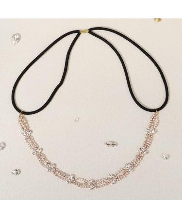 Women's Rhinestone Elastic Headband Bride Rhinestones Girl Frienshipship Women - Buy Online on GoSupps.com