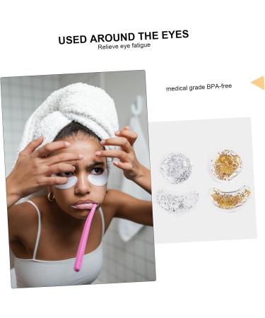  FRCOLOR FRCOLOR 4 Pack Ice Gel Pads for Hot and Cold Eyes Eye Mask Dark Eye Mask Cooling Gel Eye Cover for Face Care Moisturizing Eye Spots - Buy Online on GoSupps.com