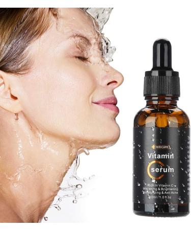 Organic Face Serum Plant Vitamin Illuminating Day and Night Moisturizing Essence Lightens Wrinkles Freckles Suitable for sensitive skin 30 ml - Buy Online on GoSupps.com