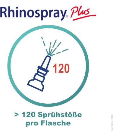 Rhinospray Plus - Instant Relief for Runny Nose & Sinus Inflammation | Tramazoline & Essential Oils | 2 x 10ml - Buy Online on GoSupps.com