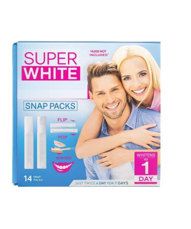 Professional Tooth Whitening Kit 14 Snap Packs | Fast Results in 1 Day | Whitens Teeth for Men & Women | Easy 20-Minute Daily Use | Bright Confident Smile