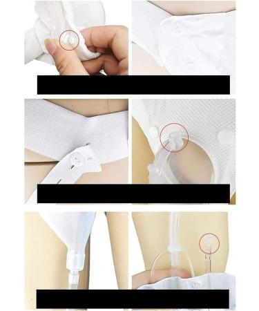 Not Easy Deform Urine Incontinence Pants Collector Reusable Comfort Urinary Panties Protable Wearable Urine Bag Urinal with Spill Proof Collection Bag 0122 (Color : Paralyzed Patients) - Buy Online on GoSupps.com