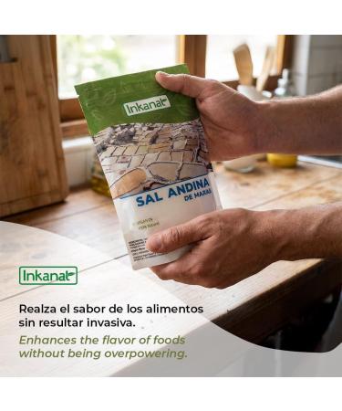 INKANAT Maras saltAndean salt 400 g pure and traditional - Buy Online on GoSupps.com