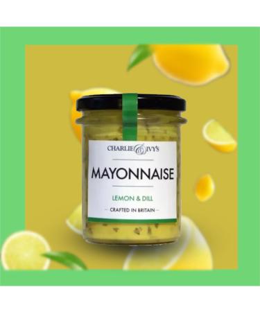 Charlie & Ivys Mayonnaise Mustard Pick N Mix - Choose From 8 Flavors | Lemon & Dill Smoked Garlic Chilli - Lime Smoky Paprika - Cumin Horseradish | Pack of 6 X 190g - Buy Online on GoSupps.com
