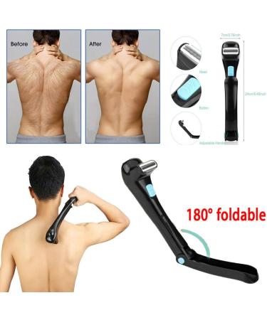 Famkit Electric Back & Body Razor for Men | Ergonomic Telescopic & Battery Operated Perfect for Back Hair Removal - Buy Online on GoSupps.com