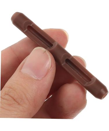 Healeved Eyeglass Temple Holder - 10 Pairs Medium Coffee Strap Connector for Sports & Safety Glasses - International Shipping Available - Buy Online on GoSupps.com