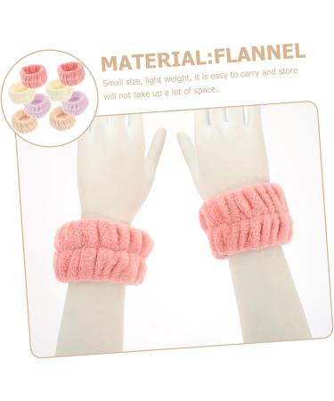 PACKOVE 8pi ces Bracelets Nettoyants pour Visage Flanelle Portables et Pratiques Lot pour Femmes et Voyages - Buy Online on GoSupps.com