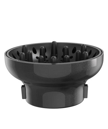 Universal Hair Diffuser Attachment | Adjustable Fit for Most Blow Dryers | 1.7-2.6 Diameter | Air Dryer Diffuser for Hair Care - Black - Buy Online on GoSupps.com
