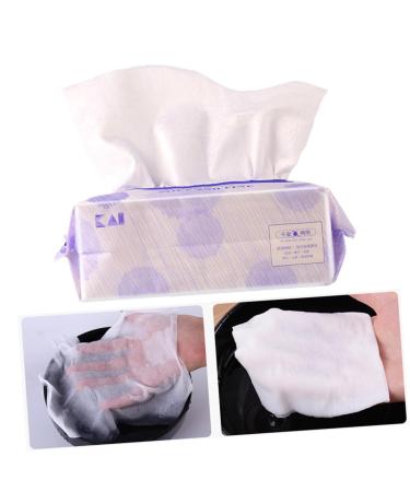 DOITOOL 2 Packs 100pcs Face Wash Towels - Soft Cotton Facial Cleaning Cloths for Exfoliating - Buy Internationally - Buy Online on GoSupps.com